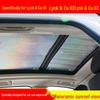 Lynk&Co Sunshade Set: 01 Panoramic Sunroof, 02 Front Windshield, 03 Sunshade Curtain