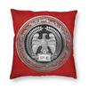 Gold Imperial Eagle Rome SPQR Cushion Cover Roman Empire Emblem Throw Pillow Case for Living Room Pillowcase Home Decorative