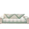 Pastoral Ins Wind Cotton Sofa Cushion, Four-Season Universal Non-Slip Seat Cushion, Leather Wood Sofa Cover, Cover Towel, Cover Cloth