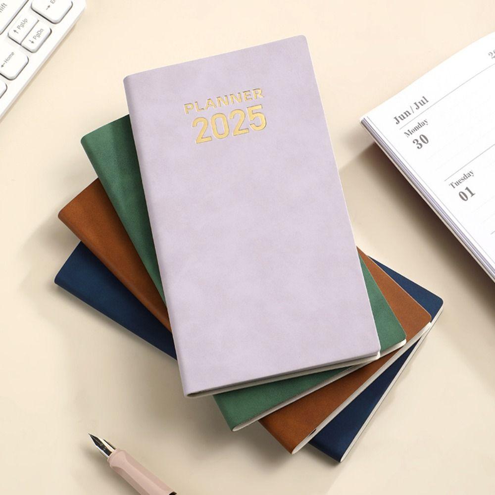 Paper 2025 Agenda Planner Notebook 60 Pages 12 Months Planner Notebook Business Notebook Student