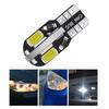 1 шт. T10 LED W5W Автомобильная Лампа Лампочка Авто Свет Транспортное Средство Клиновая Чтение Дверь Подсветка Номерного Знака 12В Белый Прямая Поставка Поддерживается