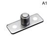 2Pcs Floor Mount Sliding Wooden Door Guide Roller Retainer Top