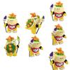 Super Mario Standing Baby Bowser Koopa Plush Doll Adorable Stuffed Toy For Kids