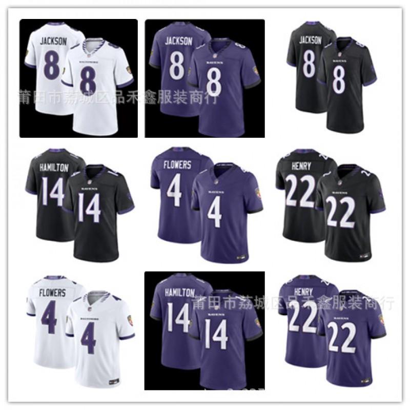 Baltimore Ravens NFL Football Jersey Men Women Cotton Embroidered Team Uniform Shirt Size S To XXXL