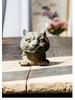 Handmade Antique-Style Chinese Zodiac Tiger Ornament for Home or Office Decor