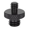 Double Headed Adapter Screw 1/4" Male To 1/4" or 3/8" Male Threaded Adaptor for Tripods Fill Light Stand Camera Cage