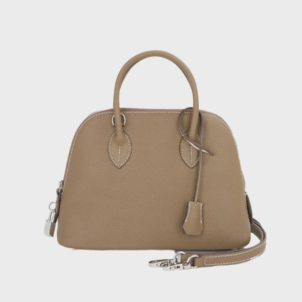 Женская сумка из воловьей кожи Shell: Универсальная сумка на одно плечо и через плечо