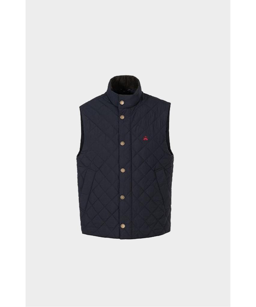 Brooks Brothers 24Fw Стеганый жилет Thermore® (военно-морской флот) (Bbotmb0024Qef)