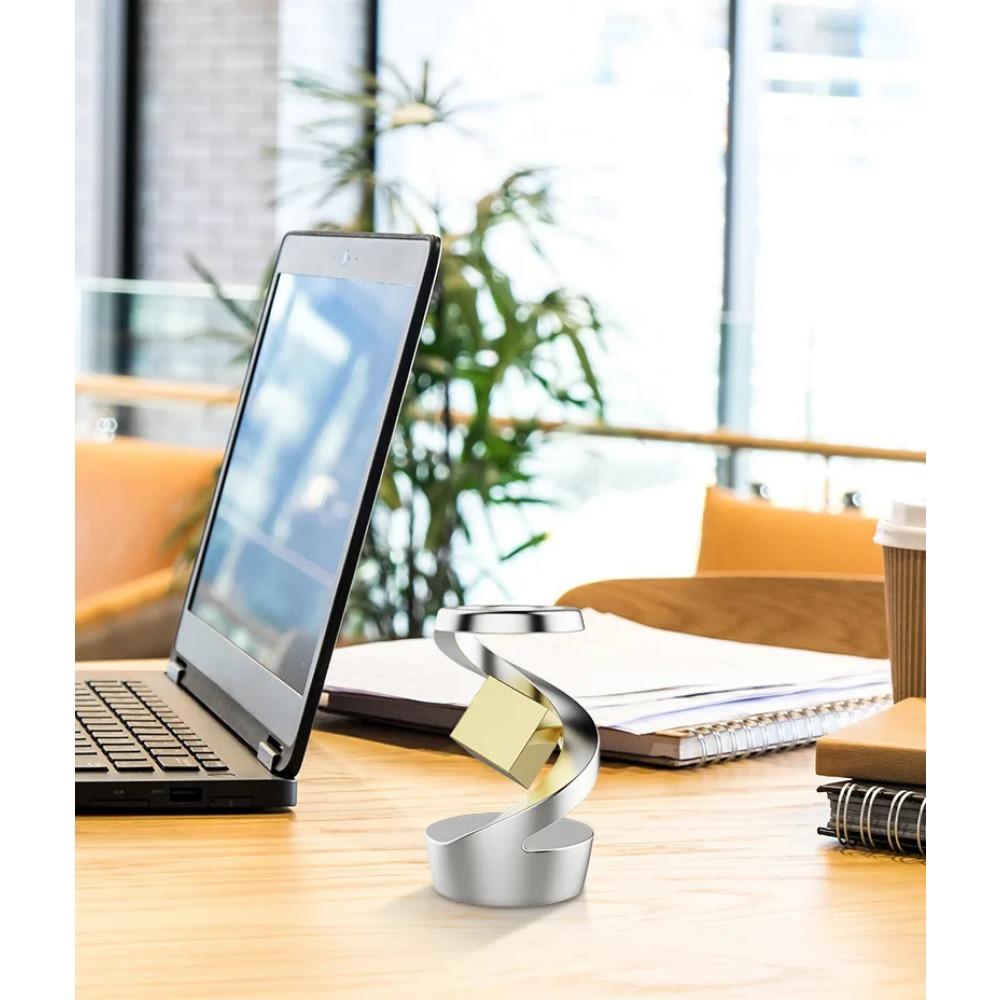 Relieve Stress Floating Gyroscope Official Desk Gadgets Metal Stress-Stress Reducing Toys Fidget Spinner Roller Spinning Top Tip