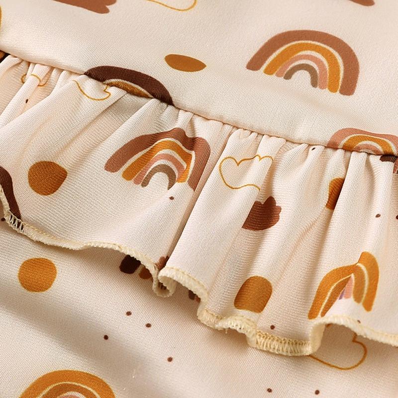 Детский купальник с принтом для девочек, быстросохнущий комбинезон с длинными рукавами, цельный купальник со шляпой