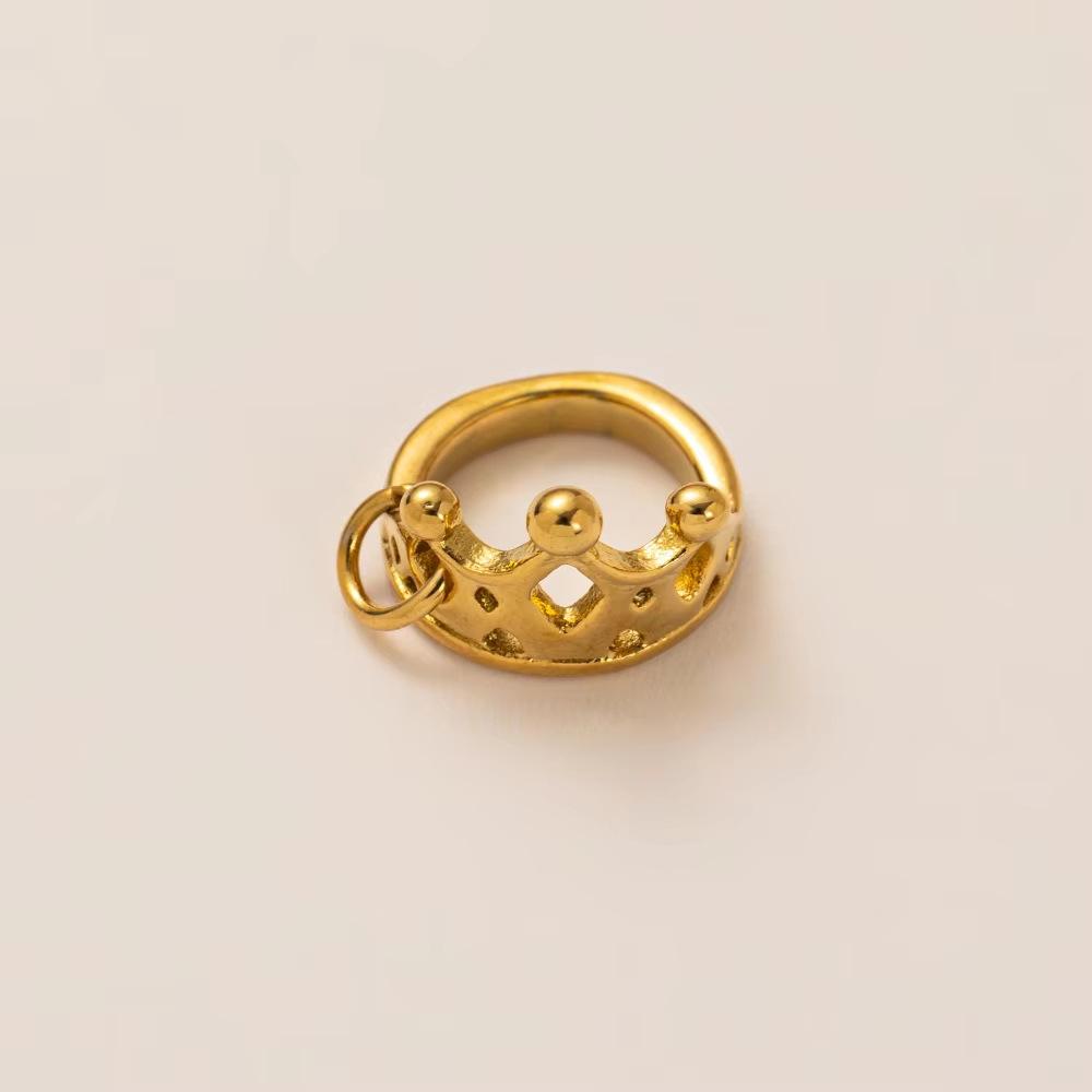 2Pcs Stainless Steel Golden Astronaut Pendant DIY Accessories Fashion Chic Sexy Jewelry Waterproof Wholesale Gift