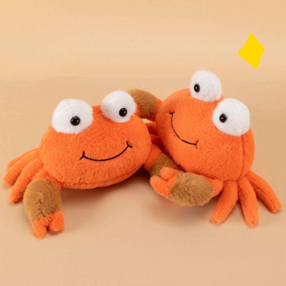 PP Cotton Animal Crab Dolls Soft Sea Crab Plush Dolls Crab Plush Toys  Children's Christmas Gift