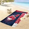 Пляжное полотенце с принтом Cleveland Indians, большое, мягкое, быстросохнущее, для пляжа, кемпинга, плавания
