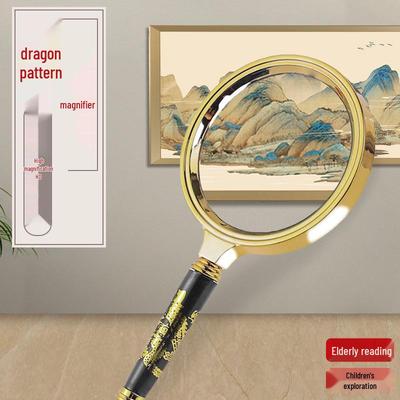 Мощная 100-кратная лупа: Многофункциональная лупа сверхвысокой четкости для чтения, идентификации и просмотра на мобильном устройстве для пожилых людей.