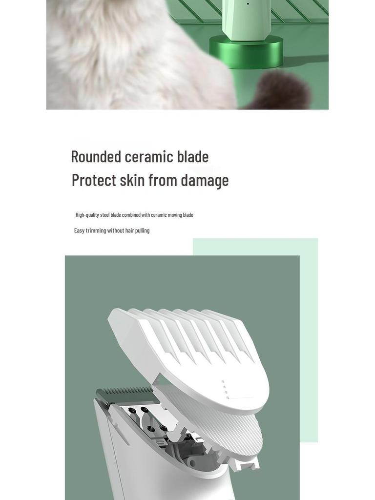Перезаряжаемый электрический триммер для шерсти домашних животных для кошек