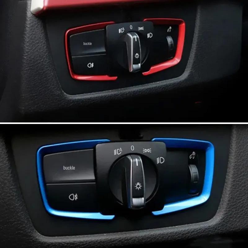 Headlight Switch Knob Cover for BMW X5/X6, 1/3 Series (F16/F15/F30/F31/F20/F21)
