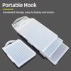 1Pcs 10 Grid Case Tool Parts Storage Case Plastic Hardware Tool Box  for Twist Drill Tap Accessories