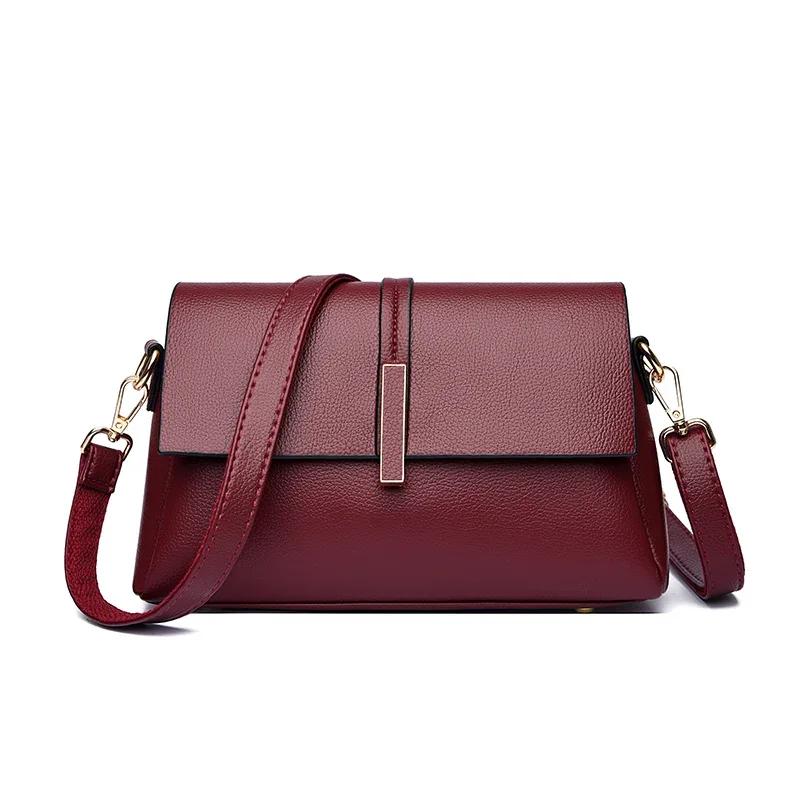 Мягкая сумка через плечо из натуральной кожи для женщин, роскошная высококачественная дизайнерская сумка-мессенджер