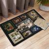 Donkey Portraits Pattern Rug Floor Mat for Living Room or Bedroom Soft and Comfortable Carpet a Gift for Birthday and Holiday.