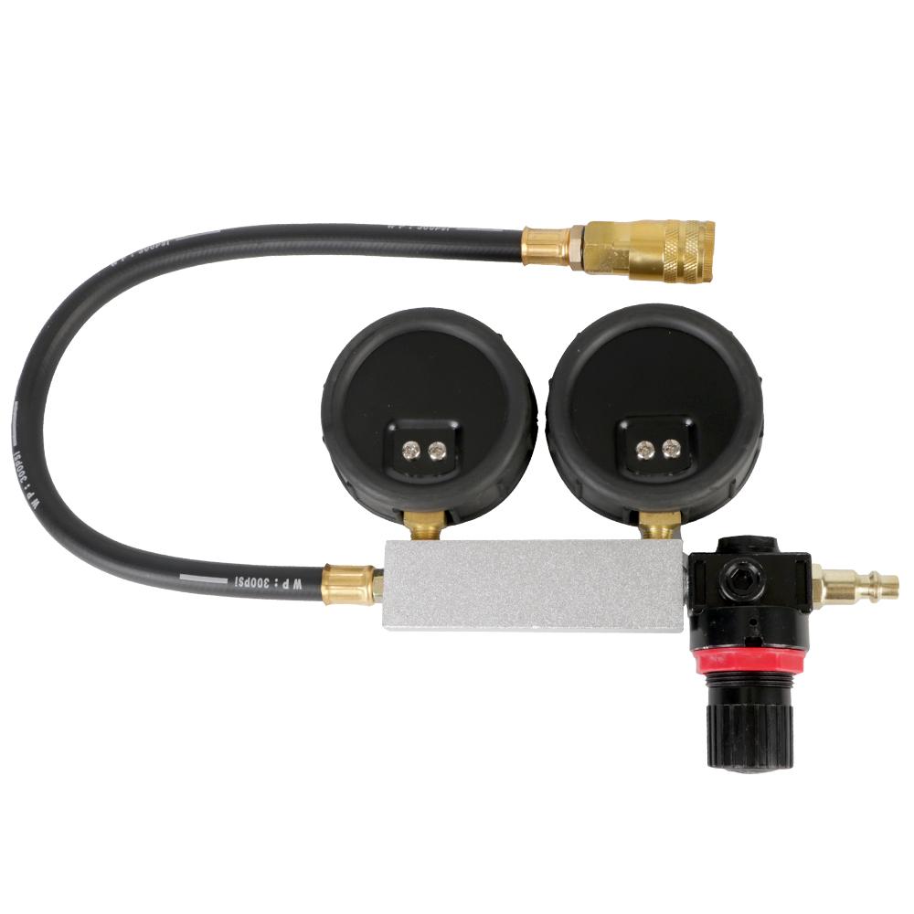 Compression Leakage Detector Kit Set Petrol Engine Gauge Tool Cylinder Leak Detector TU-21 Automobile Tools