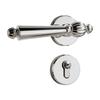 1 Set Zinc Alloy Door Handle Lock Modern Door Handles Home Security Lock Set for Home Renovation & Security Enhancement