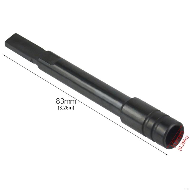 Convenient 83mm Extension Rod Sandblasted Finish Flat Adapter Design Extension Bar For Accuracy Work