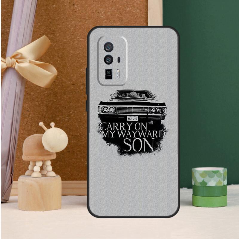 Сверхъестественное CARRY ON WAYWARD SONS Чехол Для Xiaomi 13 14 Ultra 13T 12T 11T 12 Lite POCO X6 M6 Pro X3 X4 X5 F3 F4 M5s F5 Чехол