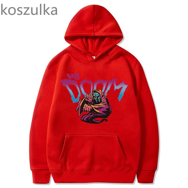 MF DOOM Толстовка Унисекс Пуловер Женская Унисекс Рэперская Модная Одежда Топы Кофты Спортивный Костюм Повседневная Свободная Уличная Одежда С Длинным Рукавом