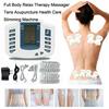 Electrical Stimulator Full Body Relax Muscle Therapy Massager Pulse Tens 16 Pads