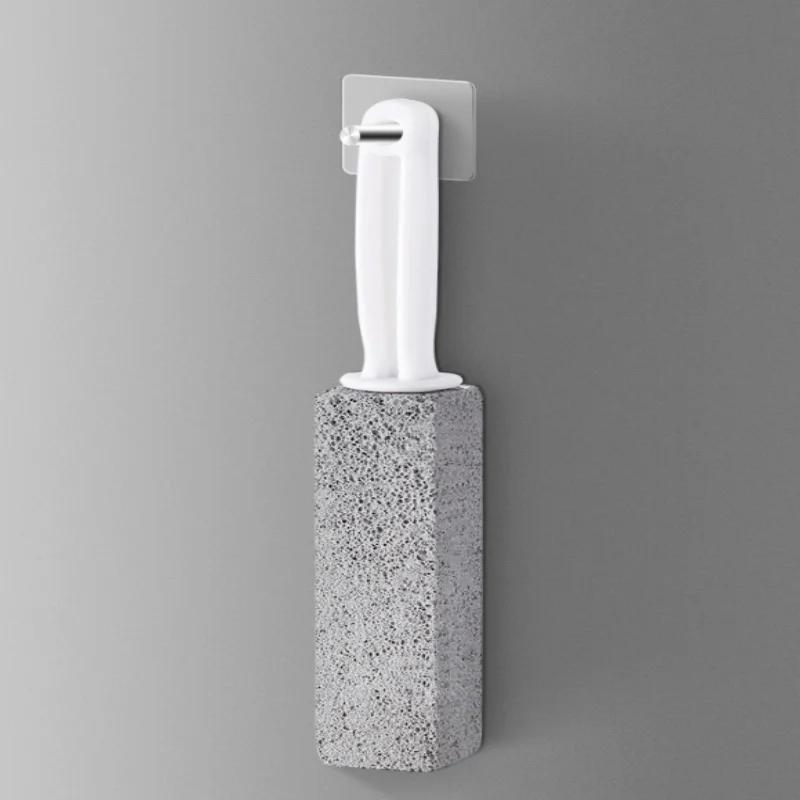 Ручная щетка для чистки туалета в ванной комнате, пемза, щетка для унитаза, ванна, раковина, средство для удаления известкового налета и грязи, средство для чистки туалета