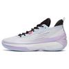 Attack 5 Shock Absorption Non-Slip Wear-Resistant Low-Top Basketball Shoes Men Sneaker Purple Gray 112331603-4