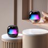 Беспроводные Bluetooth-колонки Портативные TWS Стерео Сабвуфер RGB Цветной Атмосферный Свет Гироскоп для пальцев Мини-динамик