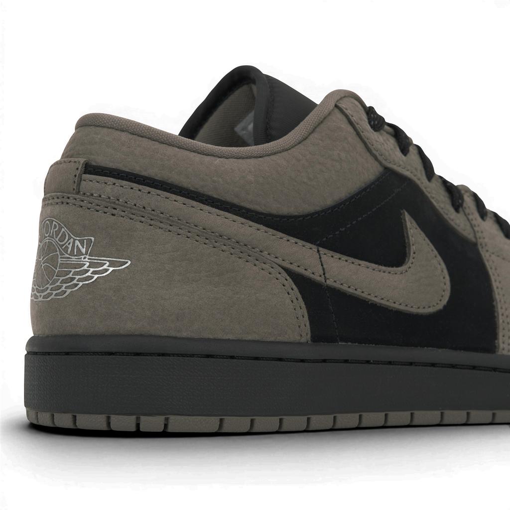 Кроссовки унисекс Air Jordan 1 Low SE оливково-серые коричневые черные светло-дикий манго IB7109-005