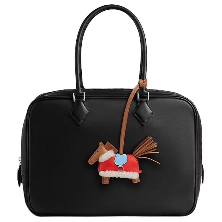 HERMES Rodeo Sheepskin Bag Accessory Women's Brown & Red H087387CKAF