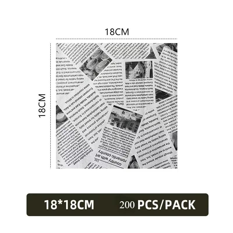 100/1000 шт. Маслостойкая бумага для упаковки булочек для бургеров, жареной пищи, сэндвичей, бумага для жарки во фритюре, выпечки в духовке, тарелка, аксессуары