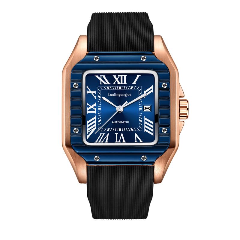 Santos Striped Duke of Lorraine 1982 Автоматические механические мужские часы