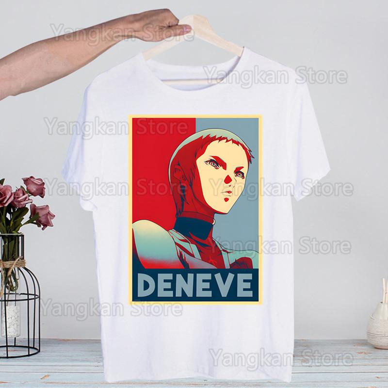 Claymore Anime Clare Miria Unisexga Waifu Unisexs Tshirt Cute Printing Shirt Fashion Tshirt For Unisex Casual Tops Short Sleeve Shirt