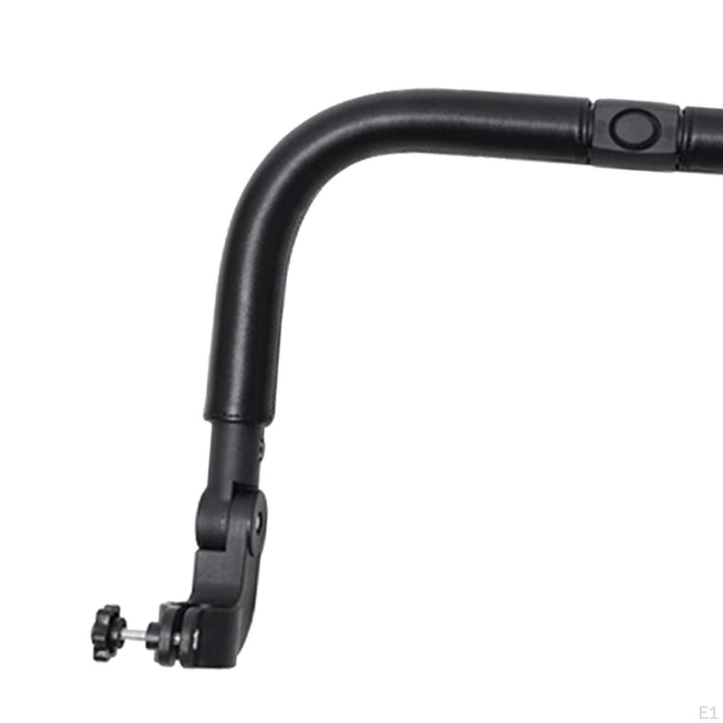 Pram Armrest Bar Carriage Safety Handle Pushchair Handrails Front