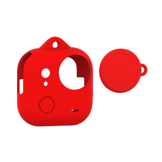 Силиконовый защитный чехол для Insta360 GO Ultra Противоударный чехол-протектор для экшн-камеры Чехол-накладка Скин с крышкой для объектива Аксессуары для спортивной камеры