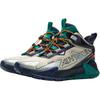 Li Ning ДЕТСКИЕ уличные кроссовки из синтетической кожи и текстиля, нескользящая подошва с амортизацией и поддержкой возврата энергии, средняя высота голенища YKEU012-7