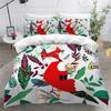 3D Cartoon Animal Bedding Set with High-definition Digital Printed Duvet and Pillowcase 2/3 Pieces Suitable for Children's Room and Home Decoration