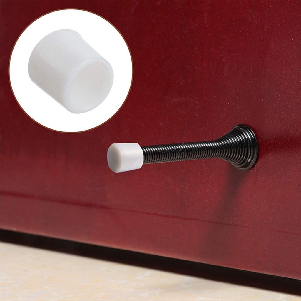 Модернизация Дверной упор Бампер Наконечники Защитные колпачки Полипропиленовые Дверной упор Сменные наконечники Простая установка на стену и пол