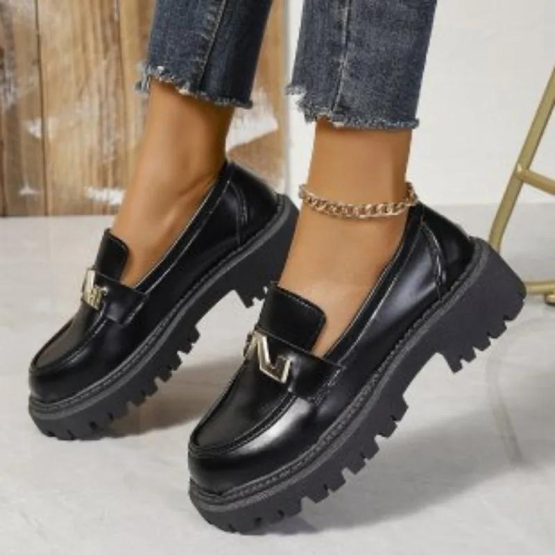 Туфли женские лоферы женские туфли-лодочки классические туфли для офиса и карьеры женские туфли-лодочки с круглым носком средний каблук туфли-лодочки женские туфли больших размеров