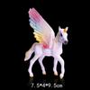 Fantasy Animal Model Figures Home Ornaments Collection Toys Rainbow