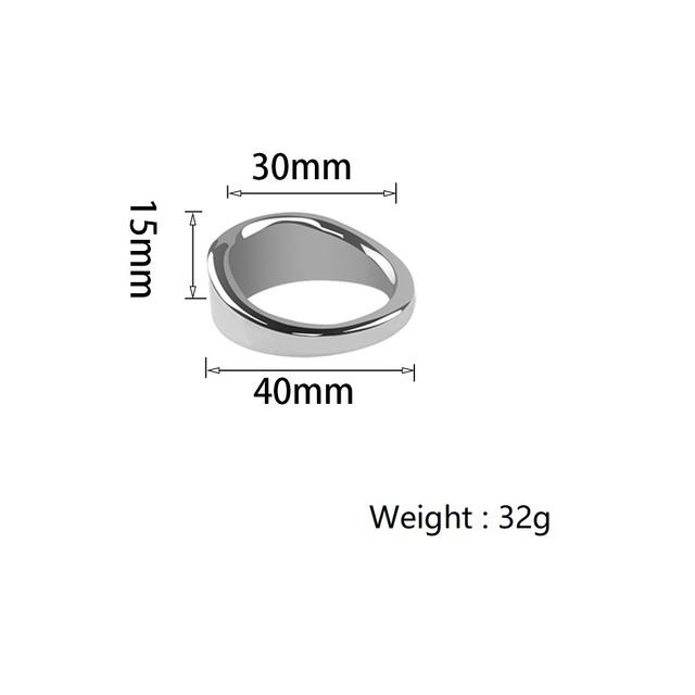 Металлический замок для пениса из нержавеющей стали, кольцо для задержки эякуляции, шар для мошонки, носилки, кольцо для эрекции, раб, мужской секс-игрушка для мужчин