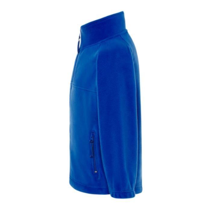 Veste polaire enfant bleu royal - Polaire - Anti-bouloche - Respirant - Ski