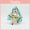 Pvc Hatsune Miku Model Ornament With Four Leaf Clover Style For Fans Gift