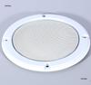 Durable Silver Iron Audio Speaker Dustproof Mesh Cover with Decorative Plastic Ring