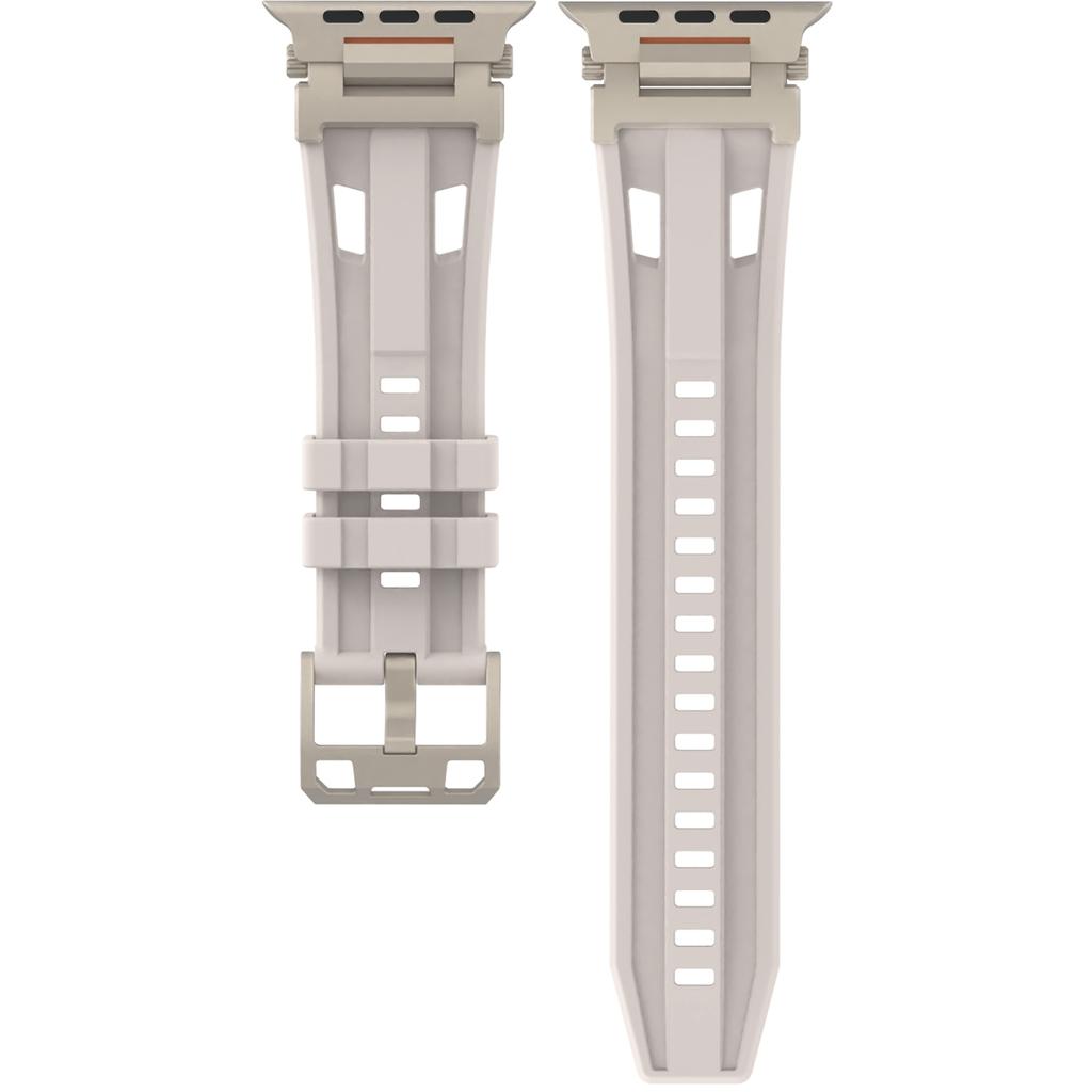 Silicone Strap for Apple Watch Ultra 3 2 1 49mm/Series 11 10 46mm/9 8 7 45mm/SE3 SE2 SE 6 5 4 44mm/3 2 1 42mm Mecha Eye Design Watch Band