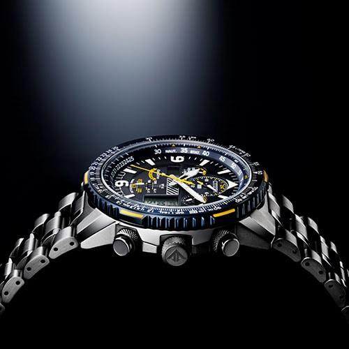 Citizen Унисекс JY8078-52L ( Смотреть PROMASTER PROMASTER SKY Серия Blue Angels) Круглые часы, серебро